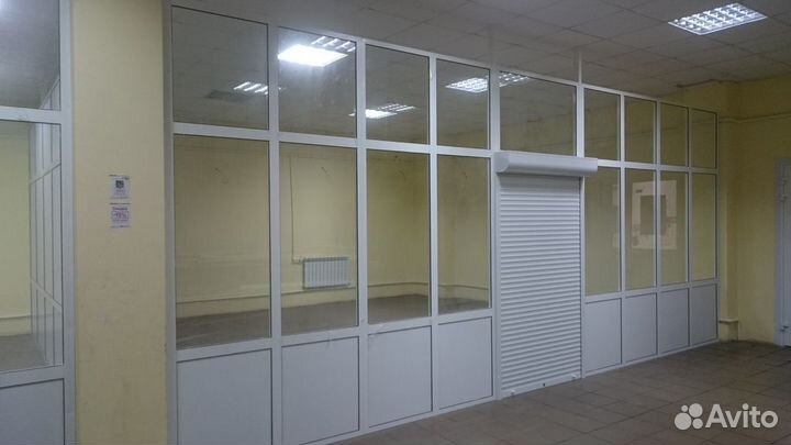 Алюминиевые перегородки в офис