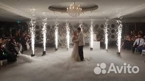 Фонтаны для первого танца/ Спаркуляры