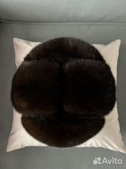 Норковая шапка мужская новая