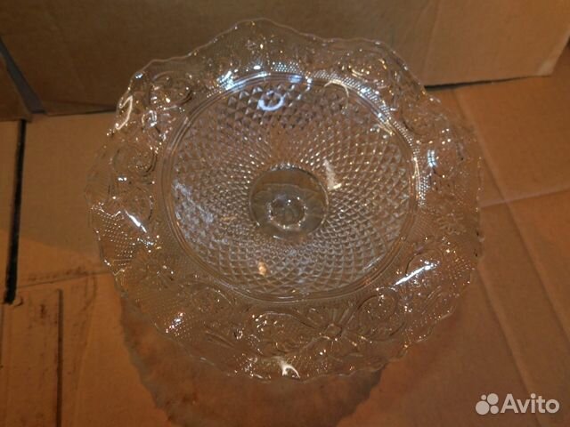 Антикварная.красивая вазочка-креманка ри,Мальцевск