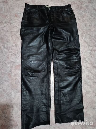 Кожаные брюки