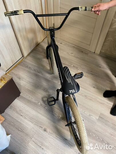 BMX Трюковой велосипед 713bikes Black