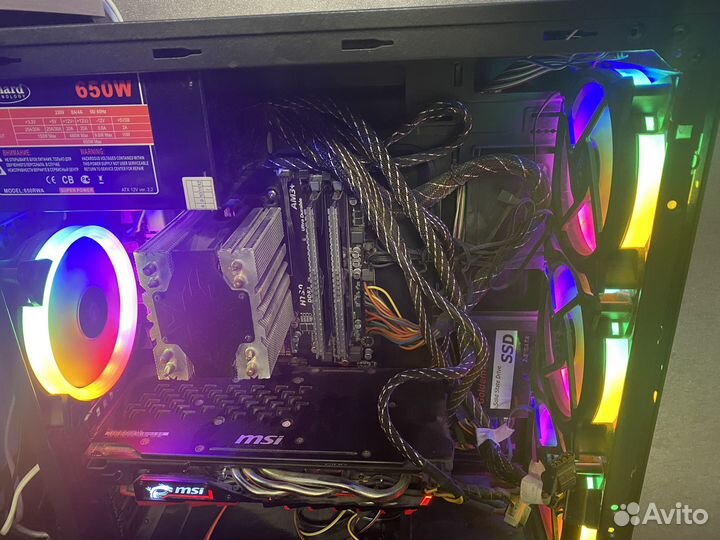 Игровой компьютер rx 580 8gb