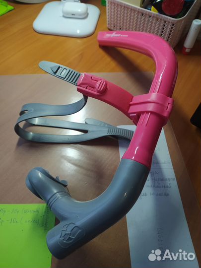 Трубка для плавания mad wave pro snorkel
