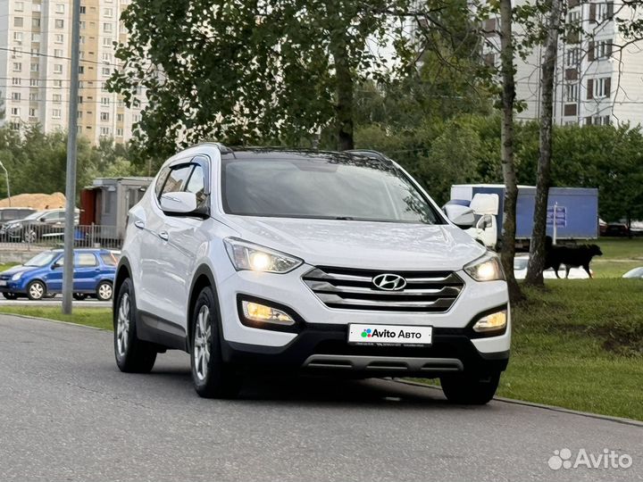 Hyundai Santa Fe 2.0 AT, 2013, 117 000 км