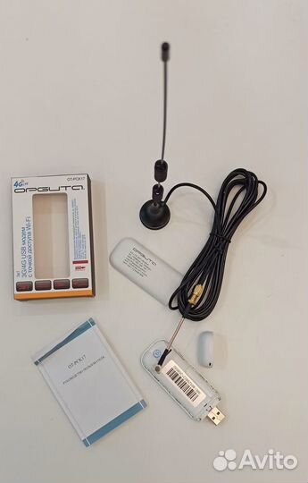 Модем 3G/4G с WI-FI+безлимитный тариф+антенна