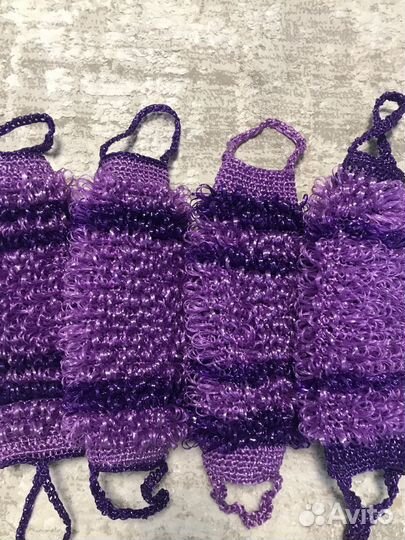 Мочалка ручной работы