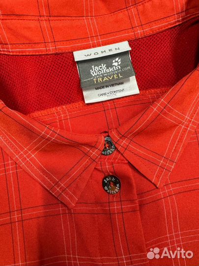 Рубашка женская с коротким рукавом Jack Wolfskin