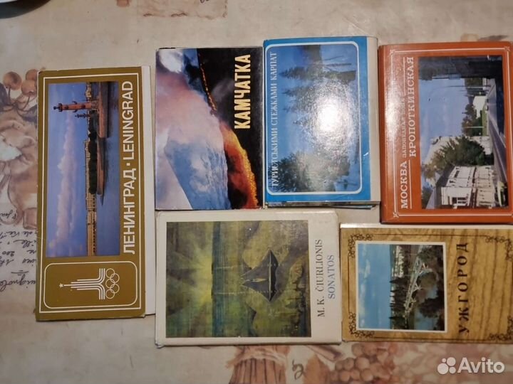 Наборы открыток города ссср, искусство