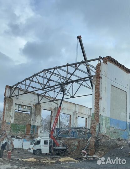 Металлические фермы 18м