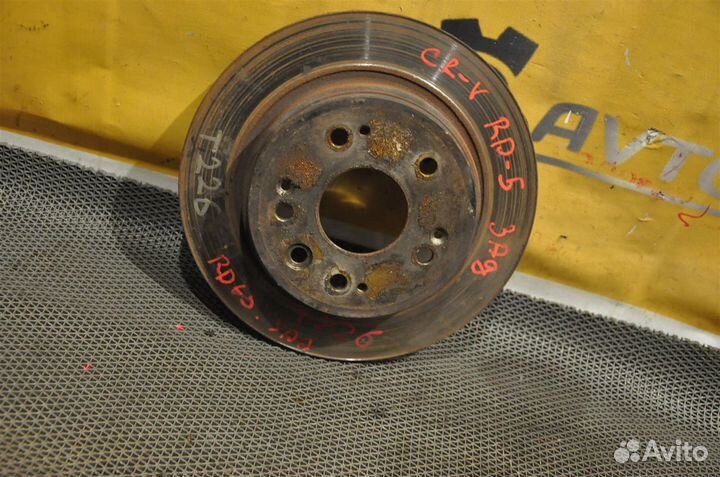 Диск тормозной (задний) honda CR-V RD5