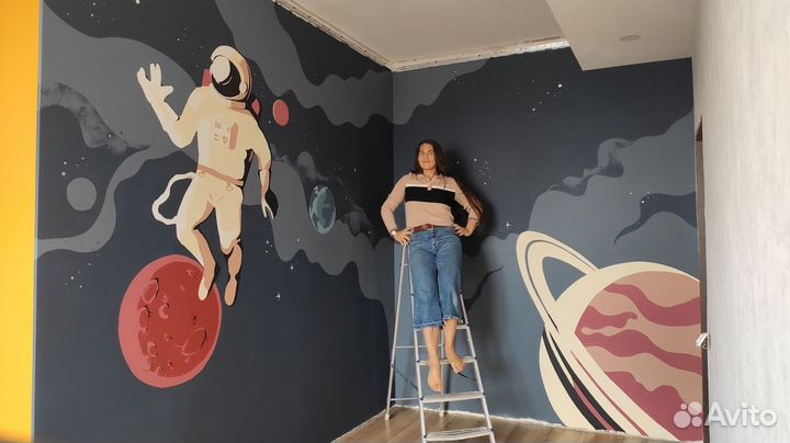 Художественная роспись и граффити кухни