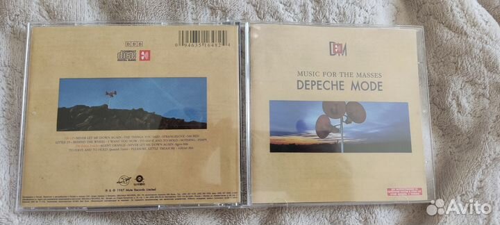 Аудио CD диски Depeche Mode, The Cure и др