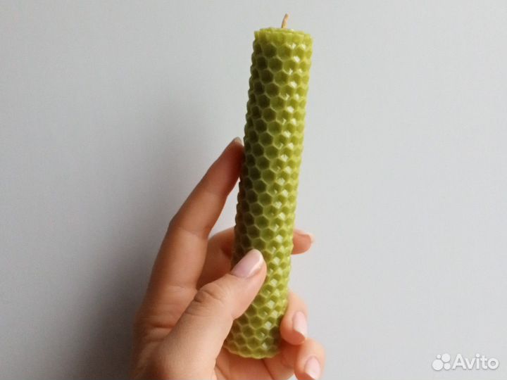 Свечи ручной работы из вощины