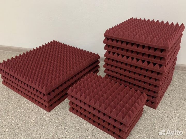 Акустический поролон пирамида