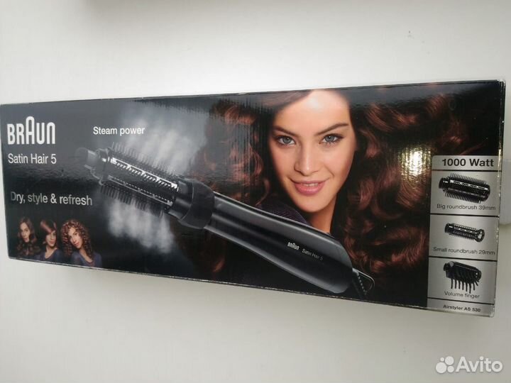 Фен щетка braun