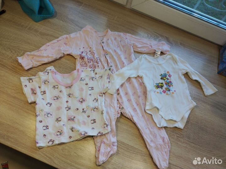 Пакет вещей для девочки