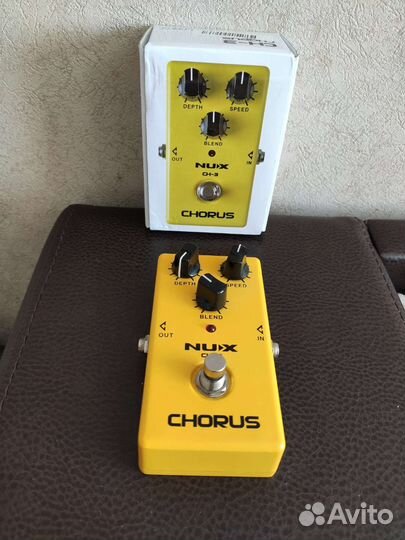 Гитарная педаль, педаль эффектов nux модель ch-3