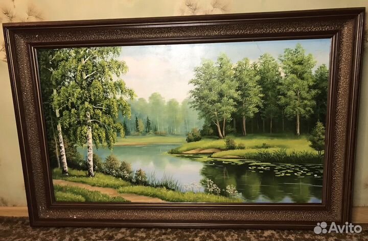 Картина «Летний лес»