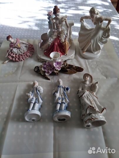 Фарфоровые статуэтки