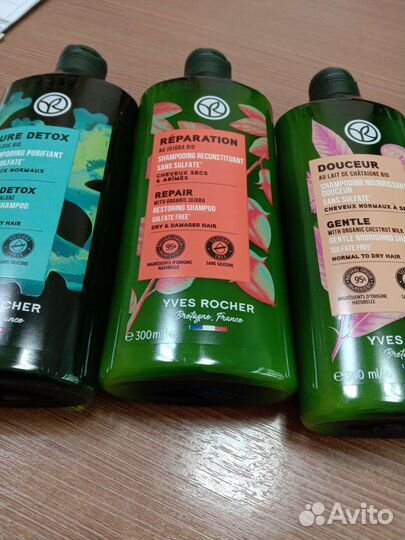 Безсульфатный шампунь Ив Роше