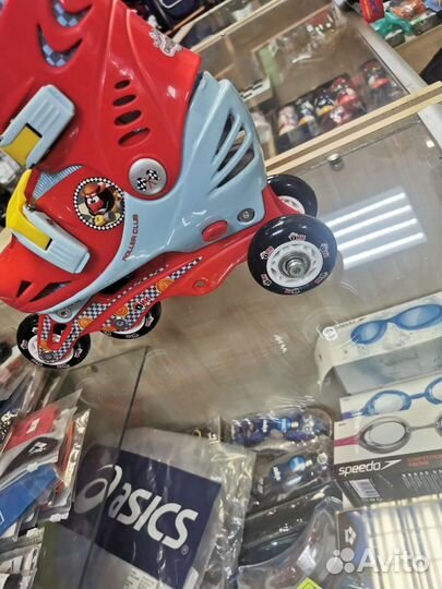 Роликовые коньки детские раздвижные