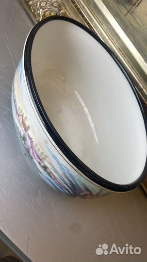 Кашпо ручная роспись