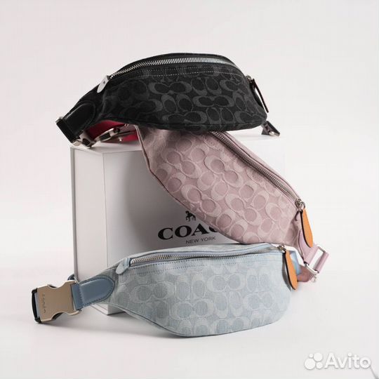 Сумка на пояс coach