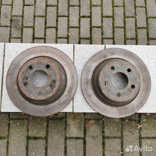 Тормозные диски mercedes w212 задние