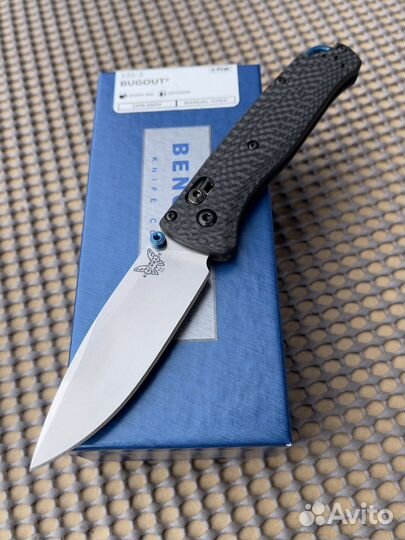 Нож Benchmade Bugout Carbon S90V Оригинал Новый