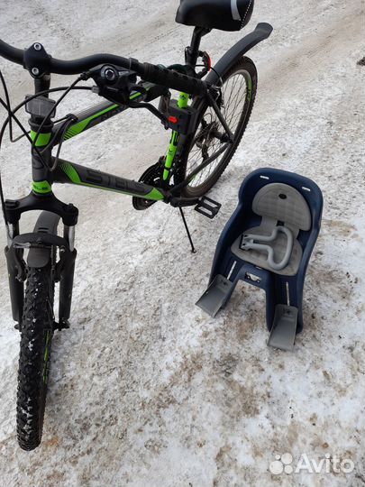 Велокресло детское переднее