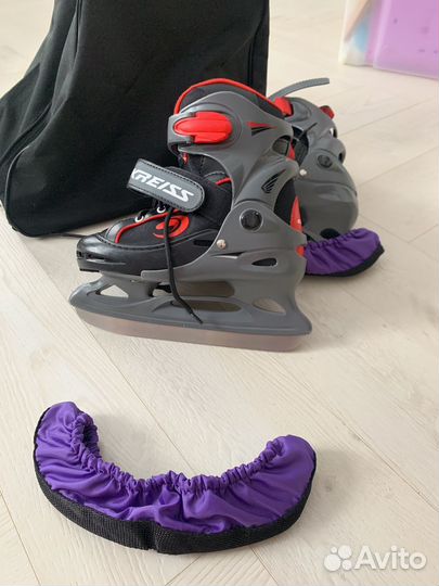 Коньки детские раздвижные 30 33