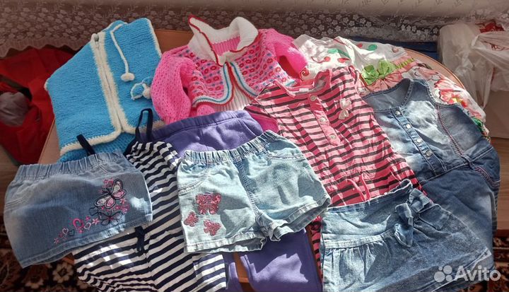 Детские вещи пакетом на девочку 92-98