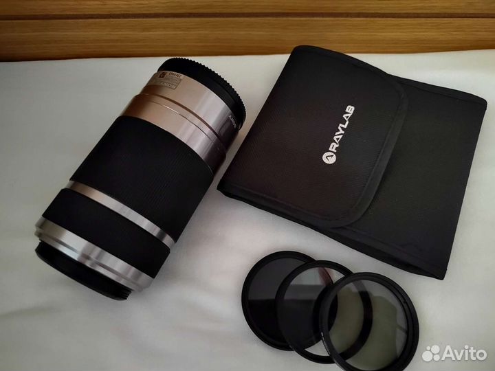 Объектив sony с комплектом фильтров