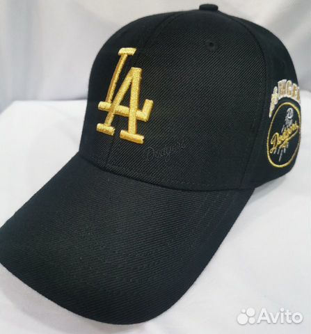 Кепка бейсболка MLB Los Angeles Dodgers.Черная