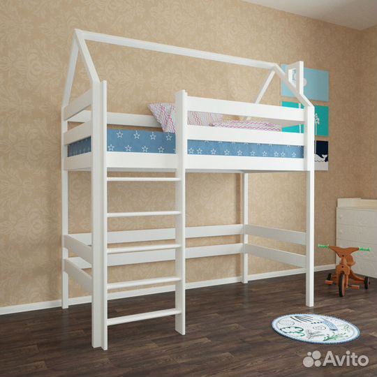 Кровать чердак безопасная