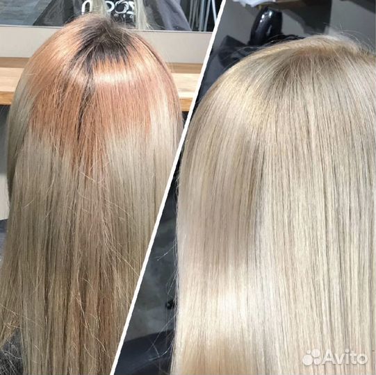 Сложное окрашивание волос