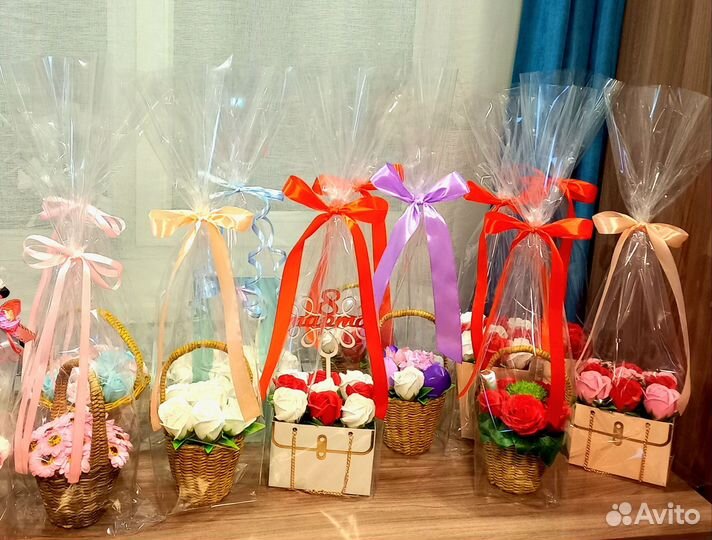 Цветы из мыла