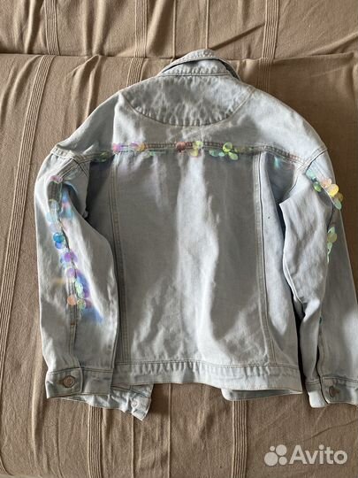 Джинсовая куртка для девочки