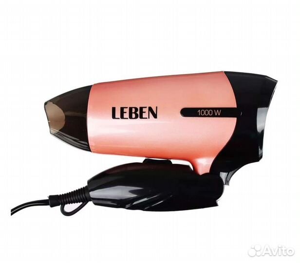 Фен Leben дорожный, складной, новый
