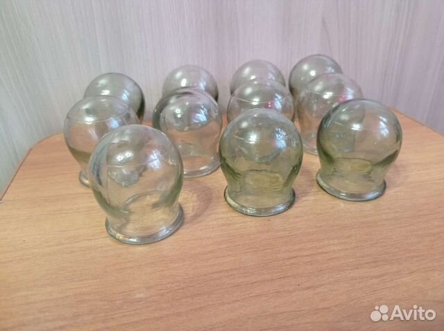 Банки медицинские стекло СССР