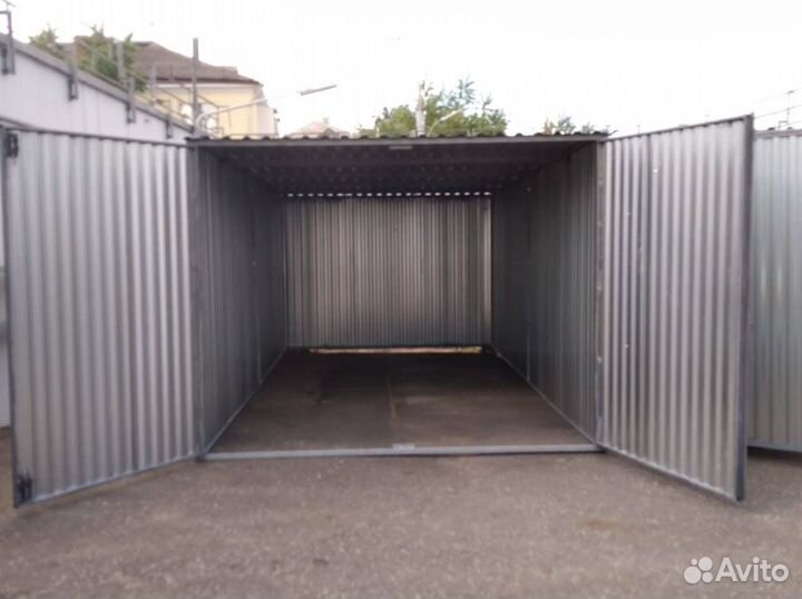 Гаражи новые пеналы оцинкованные эконом класс