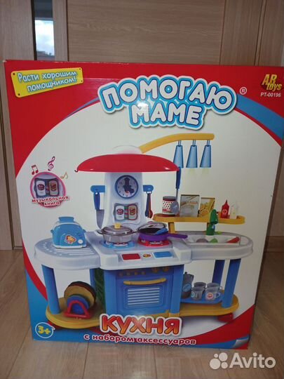 Детская мебель: кухня+кроватка для куклы