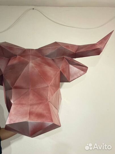 Полигональный декор внутренний и наружний