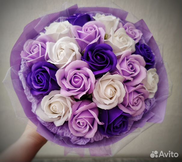 Мыльные букеты