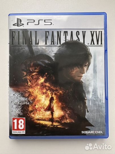 Диск Final fantasy 16 ps5
