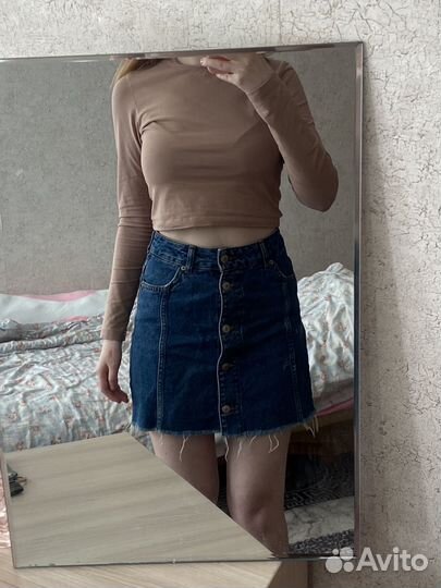 Юбка джинсовая