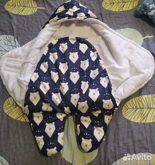 Конверт для новорожденного на выписку демисезон