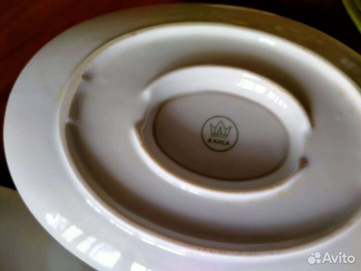 Фарфор Kahla ГДР цветы мейсенский букет