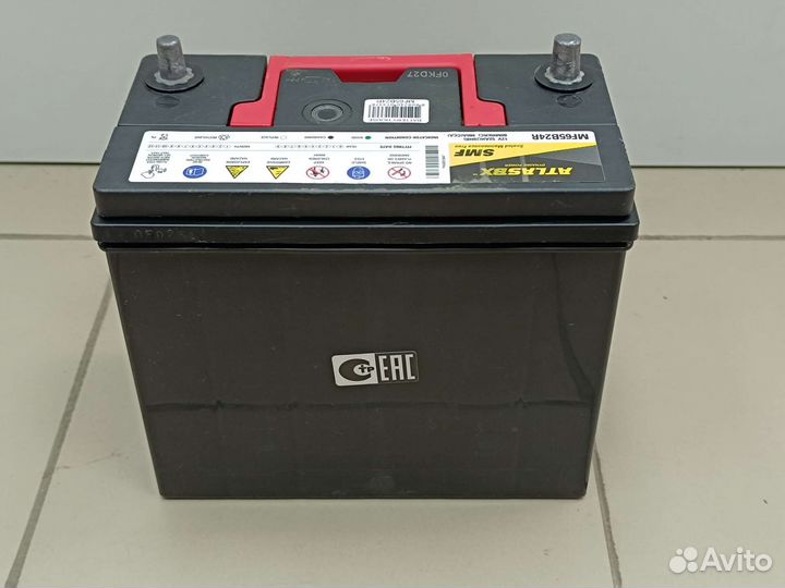 Аккумулятор AtlasBX 52Ач, 480А. Корея